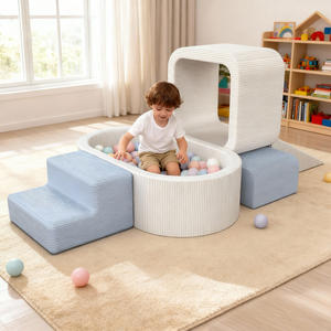 Équipement de jeu intérieur commercial pour tout-petits, structure d'escalade, <span class=keywords><strong>piscine</strong></span> à balles, ensemble de mousse de sécurité certifié CE/ASTM, école maternelle - Product Image 3