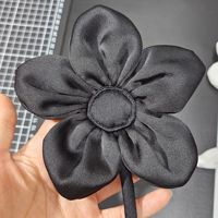 ZSY fait à la main 3D fleur à cinq feuilles bricolage chaussettes patchs vers le bas coton rempli tissu accessoire à coudre pour vêtements