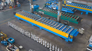 이중층 지붕 타일 제조기 PV4&PV5 트라페조이드 롤 성형기 펌프 포함 CE ISO 인증 - Product Image 5