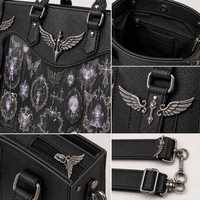 Sac à bandoulière personnalisé Kawaii Coquette Ita Bag avec panneau transparent pour femme, idéal pour les sorties quotidiennes et le campus, commande en gros