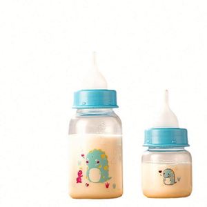 ขวดนมสัตว์เลี้ยงซิลิโคนเกรดอาหาร ดีไซน์ใหม่ สำหรับแมว กระต่าย ลูกสุนัข ลูกแมว พร้อมกระเป๋าพกพาสำหรับสัตว์เลี้ยง - Product Image 5