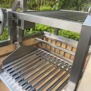 <span class=keywords><strong>Parrilla</strong></span> <span class=keywords><strong>Argentina</strong></span> Comercial de Acero Inoxidable con Sistema de Elevación para Restaurantes Occidentales - Product Image 3