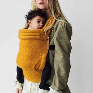 <span class=keywords><strong>Marsupio</strong></span> <span class=keywords><strong>Porta</strong></span> Bebè in Cotone con Doppie Spalline per Tutte le Stagioni, Strumento per Trasporto Neonati da Esterno 0-6 Mesi, Zaino con Seduta Ergonomica, Capacità 20KG - Product Image 2