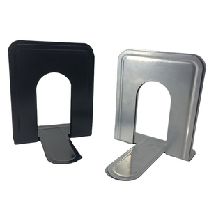 Wideny Office &amp; School Wire Metal Black Silver Stainless Steel Library <strong>Bookend</strong> - Product Image 3