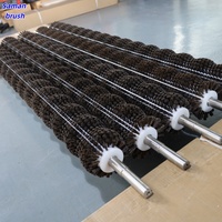 20-jarige fabrieksleverancier PP nylon getuft rollerborstel groothandelsprijs voor fruitwassing