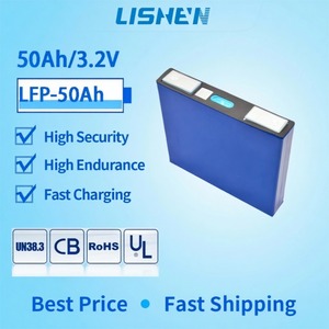 بطارية ليثيوم فوسفات الحديد Lishen Lifepo4 بجهد 3.2 فولت وسعة 50 أمبير في الساعة لتخزين الطاقة الشمسية ونظام الطاقة المنزلية 24 فولت - Product Image 3