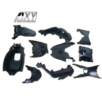 18 pièces/ensemble pour Yamaha Nmax 155 moto PP pièces de carrosserie en plastique