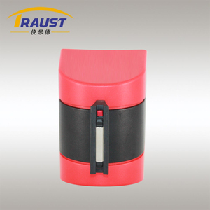 Sangles de bande de barrière de ceinture rétractable de sécurité magnétique fixée au mur Traust Allée ne pas entrer dans la barrière de contrôle des foules - Product Image 5