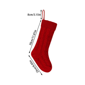 2026 <b>Hot</b> Selling New Christmas Stocking Custom Design Gift <b>Socks</b> Xmas Tree Hanging Decoration Christmas Stockings - Product Image 4