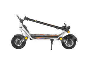 A1 Electric <b>Scooter</b> - Silver Integrated Design, 48V Long Range, Foldable, LED Display, Turn Signals, Great for Students - Product Image 4