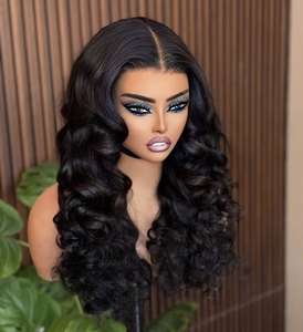 วิกผมลูกไม้แบบไม่มีกาวความหนาแน่น200วิกผมมนุษย์ผ้าลูกไม้ HD ขนาด13x4สำหรับผู้หญิงผิวดำ - Product Image 3