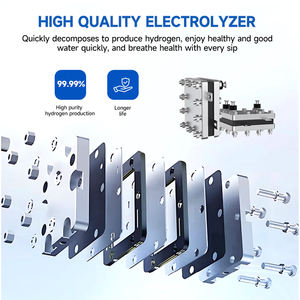 Machine portative de thérapie d'hydrogène pour l'usage à la maison <span class=keywords><strong>inhalateur</strong></span> d'oxygène d'hydrogène froid pour l'installation de bureau facile de physiothérapie - Product Image 5