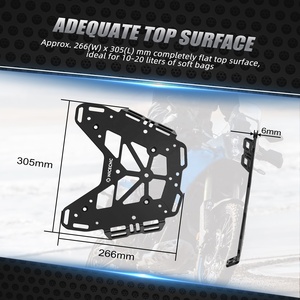 Niceckc portabagagli posteriore portapacchi portapacchi supporto schienale <span class=keywords><strong>per</strong></span> Yamaha tener 700 2019-2022 2023 2024 - Product Image 2