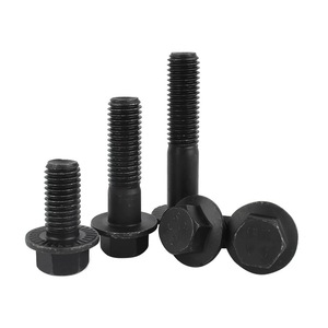 Tornillos de Brida Hexagonales Personalizados DIN 6921 de 12 mm 1.75 x 40 mm, Zincados, M10*1.25 1/4 <span class=keywords><strong>5</strong></span>/16 M12 M14 M20 Grado 10.9 - Product Image 2