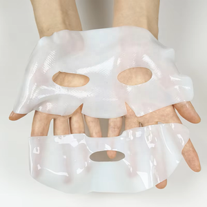 Masque en feuille de bio-collagène violet, anti-rides, raffermissant, hydratant, éclaircissant, jetable, végétalien, format voyage, marque privée, OEM - Product Image 4