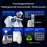 MEMO MB05 Nouvelle manette de jeu mobile à une main sans fil avec joystick pour iPhone Android