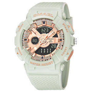 Chronomètre SMAEL pour hommes 8006 Montre en plastique résistante à l'eau Montre numérique de sport avec chiffres - Product Image 4