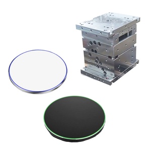 High Quality Fast Charging Wireless Charger Shell Desktop Round Mirror Mobile Phone Wireless Charging <b>Disc</b> - Product Image 1
