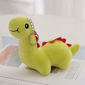 Lindos Peluches de Animales, Juguetes de Peluche de Dinosaurios, Llaveros de Peluche de Máquina de Garras, Pequeños Peluches, Muñecos de Peluche, Llavero de Tiranosaurio Rex - Product Image 2