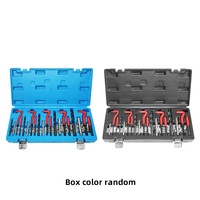Kit de réparation de filetage holoalier, 131 pièces, filetage mâle, M5, M6, M8, M10, M12