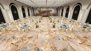 2024 indah High-end dinding untuk karpet dinding pemasok perjamuan Hall dan koridor axberujung karpet - Product Image 5