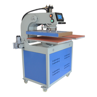 Presse à Chaud Hydraulique Entièrement Automatique Multifonctionnelle 16x20, Imprimante à Plat Double Chauffage, Nouvelle Machine à Presser les Vêtements avec Écran LCD Numérique Ouvert