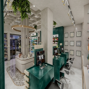 Meubles d'intérieur de <span class=keywords><strong>pharmacie</strong></span>, présentoir en <span class=keywords><strong>bois</strong></span> pour produits capillaires, vitrine commerciale pour <span class=keywords><strong>pharmacie</strong></span> - Product Image 3