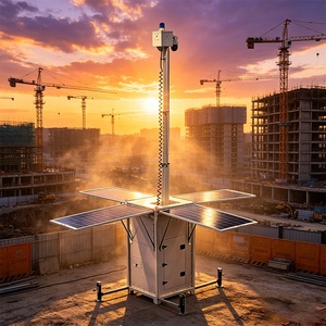 Torre de Seguridad CCTV Solar Fuera de la Red con Controlador MPPT y Batería de Gel para Activos Remotos - Product Image 2