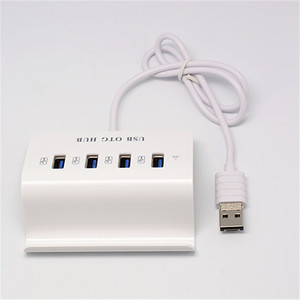 <b>USB</b> OTG HUB 4 Port <b>USB</b> 2.0 With Stand For Phone Computer <b>Mouse</b> Flash Drive Expansion - Product Image 4