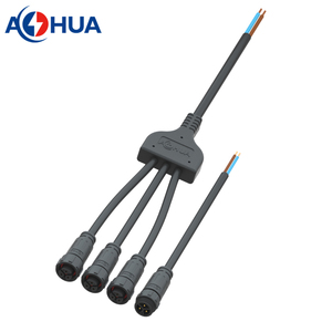 Aohua giáng sinh ánh sáng không thấm nước Nam Nữ Cáp <span class=keywords><strong>splitter</strong></span> <span class=keywords><strong>1</strong></span> để 3 y kết nối - Product Image 3