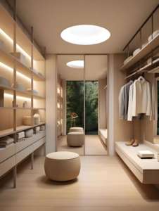 Armoire en bois au design contemporain de luxe pour chambre à coucher de haute qualité avec un maximum de rangement et de durabilité - Product Image 4