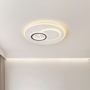 Zeal chiếu sáng phòng khách đồ đạc tròn vuông đơn giản Acrylic trong nhà thông minh Đèn trần với điều khiển từ xa - Product Image 4