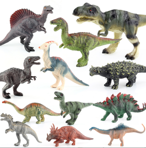 Dinosauri di plastica vuoti figurine sfuse mondo animale realistico per bambini nuovo modello educativo fai da te bomboniere bomboniere bomba da bagno