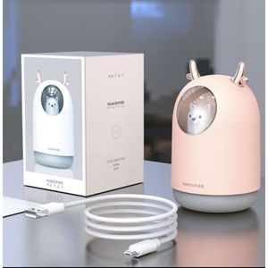 HUMIDIFIER Portable <b>Mini</b> Mist Maker With Cute Animal Design For <b>Desk</b> Use - Product Image 1
