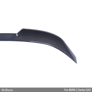 Aileron arrière style CS en fibre de carbone véritable pour BMW Série 2 G42 Coupé 2021-2024 - Product Image 5