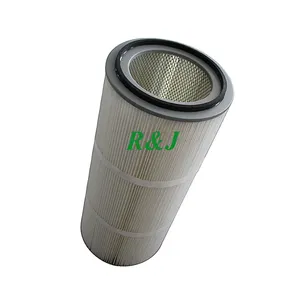 Manufacturer Dust Extraction System Industrial Polyester Pleated Air Filter Cartridge