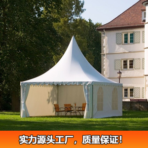 Carpa Pagoda Cuadrada de Tela Oxford Impermeable para Exposiciones, Uso en Exteriores, Todas las Estaciones - Product Image 4
