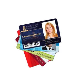 Carte d'étudiant à puce compatible RFID Mifare Classic imprimée NTAG School Card ID