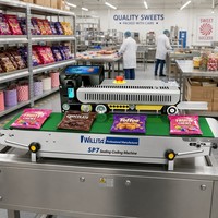Máquina de Sellado y Codificación Willita Ampliamente Utilizada en la Industria del Embalaje para Sellado de Bolsas e Impresión de Códigos QR y Fechas