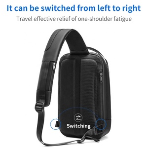 Nouveau <span class=keywords><strong>Sac</strong></span> à Bandoulière Décontracté de Haute Qualité avec Logo Imprimé, <span class=keywords><strong>Sac</strong></span> de Poitrine de Voyage Personnalisé pour Hommes - Product Image 5