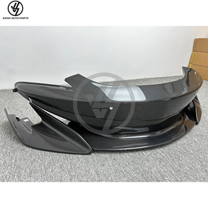 Pare-chocs avant en fibre de carbone sèche style 600LT pour McLaren 570S 540C 2015-2019, kits de carrosserie en carbone, pièces automobiles - Product Image 4