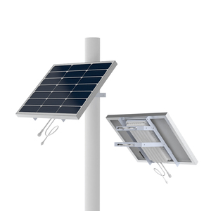 Kit de surveillance CCTV solaire extérieur 80W avec panneau solaire pliable, contrôleur PWM, batterie lithium-ion, nouveaux produits énergétiques - Product Image 2