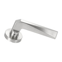 Poignée de porte minimaliste en gros pour la maison et le bureau, poignée de porte carrée minimaliste pour porte intérieure en bois