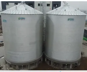 1000T 5000T 10000T silo à fond plat de soja de blé
