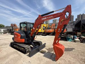รถขุดขนาดเล็ก Kubota U55 มือสอง ผลิตในญี่ปุ่น น้ำหนัก 5.5 ตัน แบบตีนตะขาบ ง่ายต่อการขนส่งและบำรุงรักษา - Product Image 2