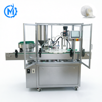 Machine de remplissage automatique rotative pour bouteilles, pour crèmes cosmétiques et lotions à haute viscosité
