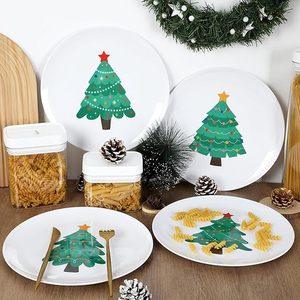 <span class=keywords><strong>Platos</strong></span> <span class=keywords><strong>de</strong></span> <span class=keywords><strong>Melamina</strong></span> con Diseño <span class=keywords><strong>de</strong></span> Árbol <span class=keywords><strong>de</strong></span> Navidad, Juego <span class=keywords><strong>de</strong></span> Vajilla Navideña Reutilizable, Plato <span class=keywords><strong>de</strong></span> <span class=keywords><strong>Melamina</strong></span> para las Fiestas <span class=keywords><strong>de</strong></span> Navidad, Apto para Lavavajillas, Plato <span class=keywords><strong>de</strong></span> Plástico Bonito - Product Image 1