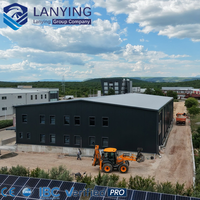 Almacén de Estructura de Acero de Gran Envergadura, Edificio de Almacenamiento Personalizado para Uso Industrial, Comercial y Agrícola