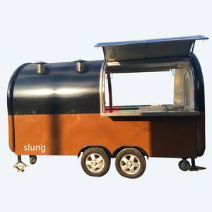 2019 remolques de comida móviles personalizados/camiones de comida para helados y hamburguesas/100% cumplen con los requisitos - Product Image 2