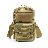 Sac de taille tactique multifonctionnel d'extérieur pour hommes, pochette pour téléphone de 7 pouces avec passant de ceinture, pochette utilitaire verticale Molle EDC pour la randonnée